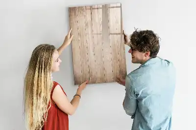 Magnetinė sauso valymo lenta Šviesios medinės lentos