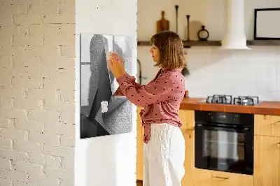 Magnetinė sauso valymo lenta geometrinė abstrakcija