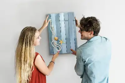Magnetinė sauso valymo lenta jūros tematikos dizainas