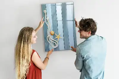 Magnetinė sauso valymo lenta jūros tematikos dizainas