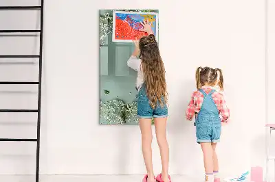Magnetinė sauso valymo lenta gipsofilija