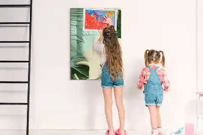 Magnetinė lenta sausam valymui tropinė monstera
