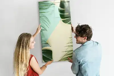 Magnetinė lenta sausam valymui tropinė monstera