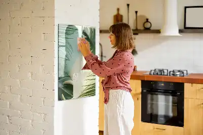 Magnetinė lenta sausam valymui tropinė monstera