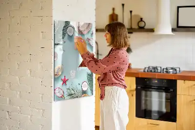 Magnetinė sauso valymo lenta vasaros kompozicija