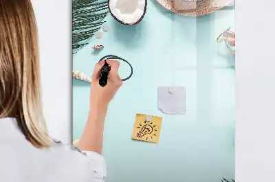 Magnetinė sauso valymo lenta vasaros kompozicija