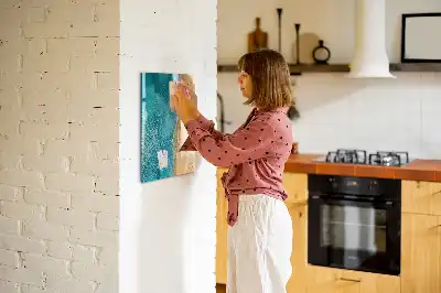 Magnetinė sauso valymo lenta jūros paplūdimio motyvas