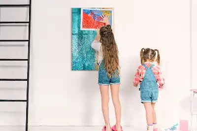 Magnetinė sauso valymo lenta jūros paplūdimio motyvas
