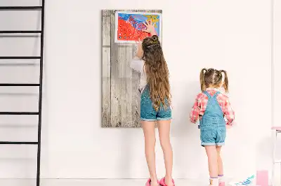 Sauso valymo magnetinė lenta Medinės lentos