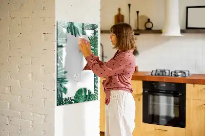 Magnetinė sauso valymo lenta su monsteros rėmeliu