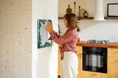 Magnetinė sauso valymo lenta su monsteros rėmeliu