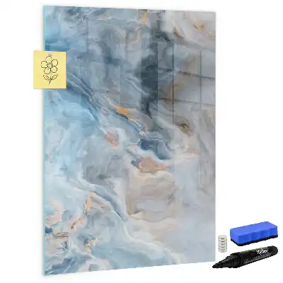 Magnetinė sauso valymo lenta marmuro rašto