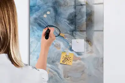 Magnetinė sauso valymo lenta marmuro rašto