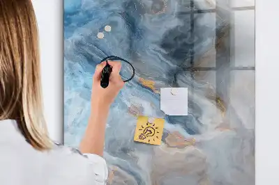 Magnetinė sauso valymo lenta marmuro rašto
