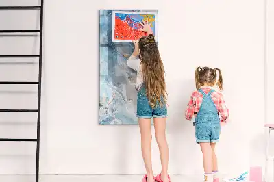 Magnetinė sauso valymo lenta marmuro rašto