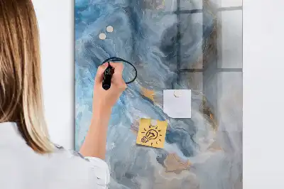 Magnetinė sauso valymo lenta marmuro rašto