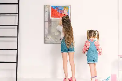 Magnetinė sauso valymo lenta dažų taškai