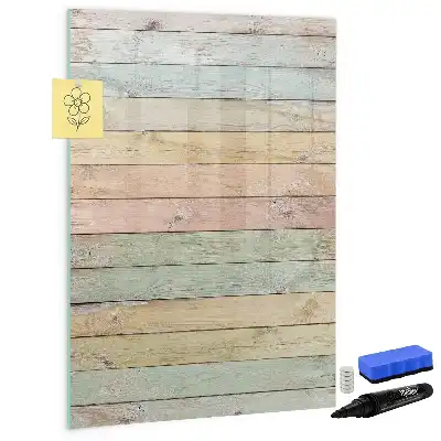 Magnetinė sauso valymo lenta pastelinė