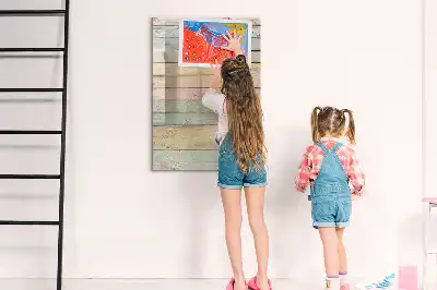 Sauso valymo magnetinė lenta Pastelinės lentos