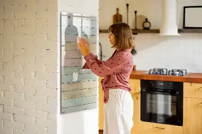 Sauso valymo magnetinė lenta Pastelinės lentos