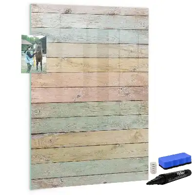 Sauso valymo magnetinė lenta Pastelinės lentos