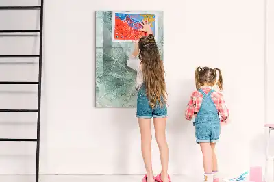 Magnetinė sauso valymo lenta Akmens marmuras