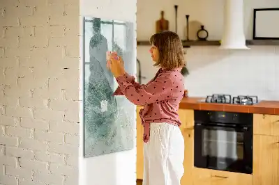 Magnetinė sauso valymo lenta Akmens marmuras