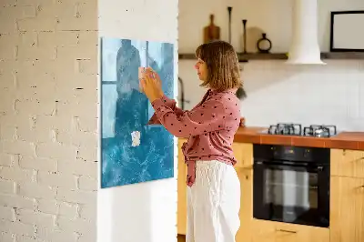 Sauso valymo magnetinė lenta Vandenyno jūra vanduo
