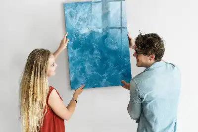 Sauso valymo magnetinė lenta Vandenyno jūra vanduo