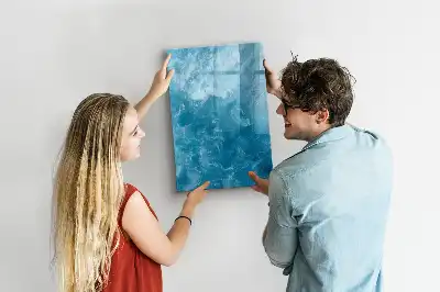 Sauso valymo magnetinė lenta Vandenyno jūra vanduo