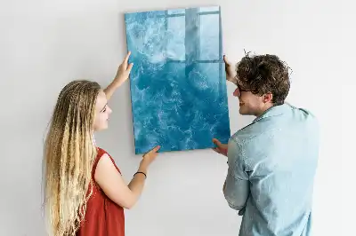 Sauso valymo magnetinė lenta Vandenyno jūra vanduo