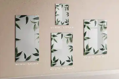 Magnetinė sauso valymo lenta su žalių lapų rėmeliu
