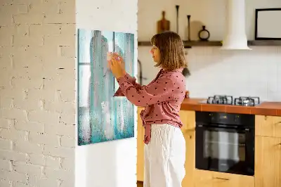 Sauso valymo magnetinė lenta Sendintas medis