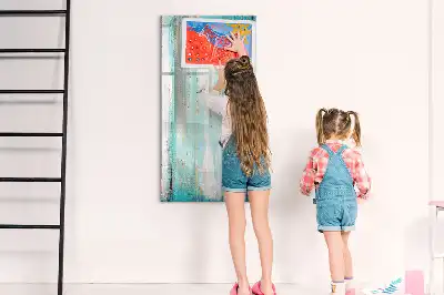 Sauso valymo magnetinė lenta Sendintas medis