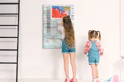 Sauso valymo magnetinė lenta Pastelinės lentos