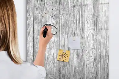 Magnetinė sauso valymo lenta Medinės lentos