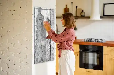 Magnetinė sauso valymo lenta Medinės lentos
