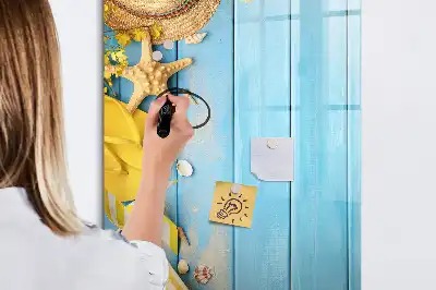 Magnetinė sauso valymo lenta paplūdimio reikmenų dizaino