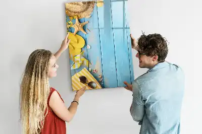 Magnetinė sauso valymo lenta paplūdimio reikmenų dizaino