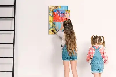 Magnetinė sauso valymo lenta paplūdimio reikmenų dizaino