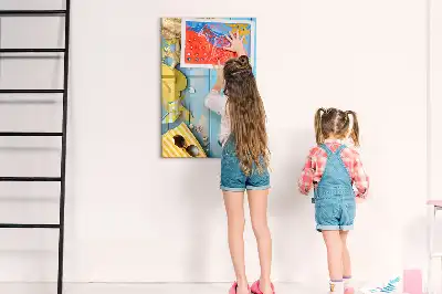 Magnetinė sauso valymo lenta paplūdimio reikmenų dizaino