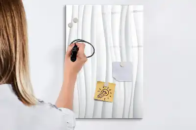 Magnetinė sauso valymo lenta abstrakčių linijų raštas