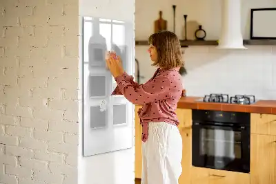 Magnetinė sauso valymo lenta su nuotraukų rėmeliais