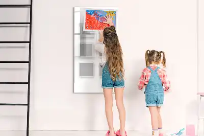 Magnetinė sauso valymo lenta su nuotraukų rėmeliais