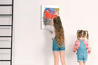 Magnetinė sauso valymo lenta Gvadalupės Švč. Mergelės Marijos motyvas