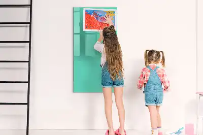 Magnetinė sauso valymo lenta turkio spalvos