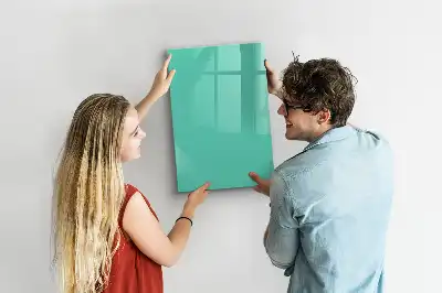 Magnetinė sauso valymo lenta turkio spalvos