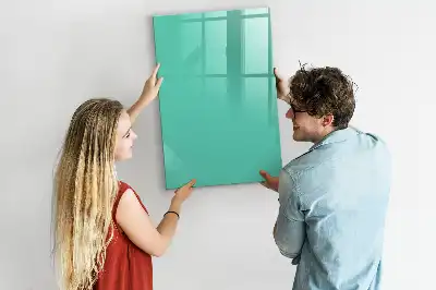 Magnetinė sauso valymo lenta turkio spalvos