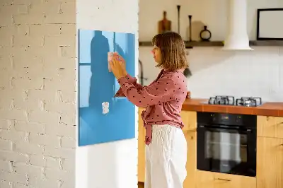 Magnetinė sauso valymo lenta šviesiai mėlyna
