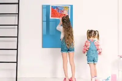 Magnetinė sauso valymo lenta šviesiai mėlyna